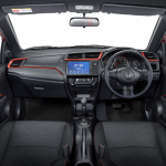 New Sporty Dashboard Design with Orange Lining (Tipe RS)